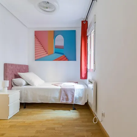 Apartamento Confortable Y Funcional En Vallecas Madrid Extérieur photo